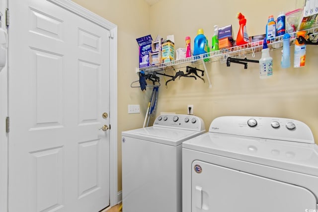 5712 Whistling Duck Dr, North Myrtle Beach, SC 29582 - washroom featuring washer and dryer