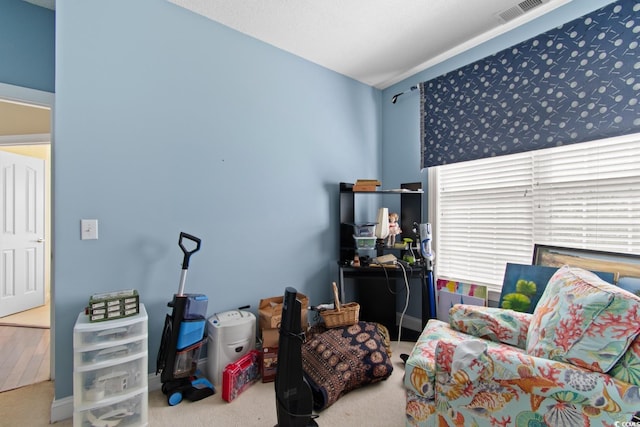 5712 Whistling Duck Dr, North Myrtle Beach, SC 29582 - living area featuring carpet floors