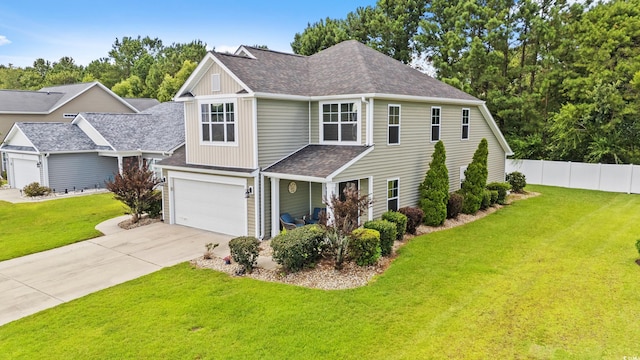276 Whipple Run Loop, Myrtle Beach, SC 29588 - view of front of house with a shingled roof, driveway, and a garage