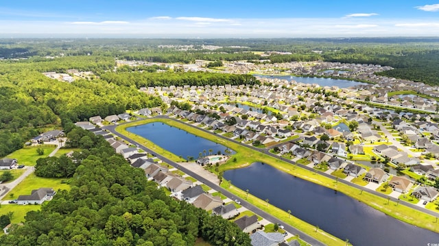276 Whipple Run Loop, Myrtle Beach, SC 29588 - aerial view of residential area featuring a nearby body of water