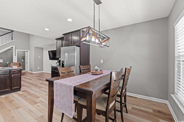 276 Whipple Run Loop, Myrtle Beach, SC 29588 - dining room featuring light wood-type flooring and recessed lighting