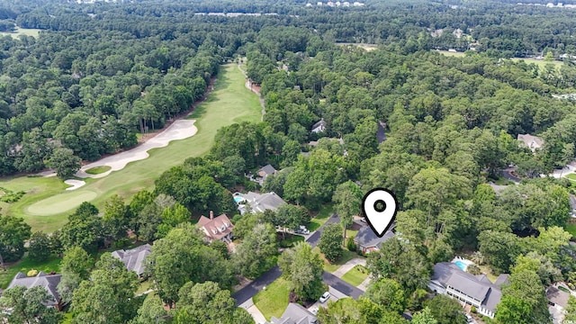 4691 Mill Pond Ct, Murrells Inlet, SC 29576 - aerial view of property and surrounding area featuring a local golf course and nearby suburban area