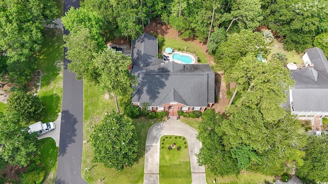 4691 Mill Pond Ct, Murrells Inlet, SC 29576 - drone / aerial view of a pool area
