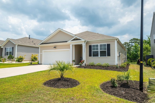 964 Irving Dr, Little River, SC 29566 - view of front of home with an attached garage and concrete driveway