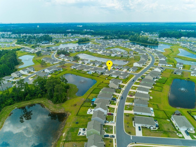 964 Irving Dr, Little River, SC 29566 - aerial view of residential area featuring a large body of water