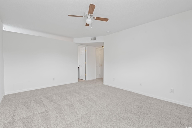 2257 Andover Dr Unit A, Surfside Beach, SC 29575 - spare room featuring a ceiling fan and light carpet