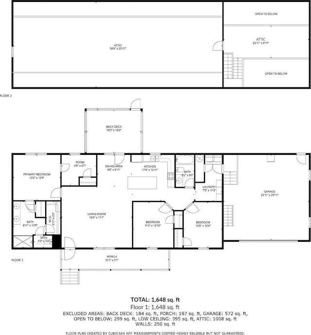 2135 Starduster Ln, Little River, SC 29566 - view of floor plan / room layout