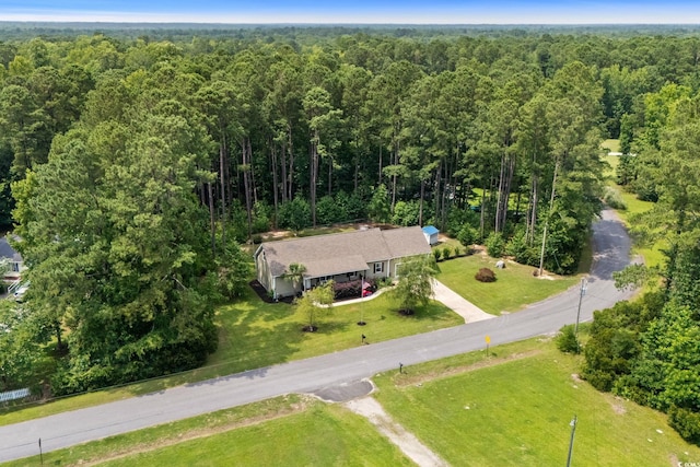 2135 Starduster Ln, Little River, SC 29566 - view of subject property with a heavily wooded area