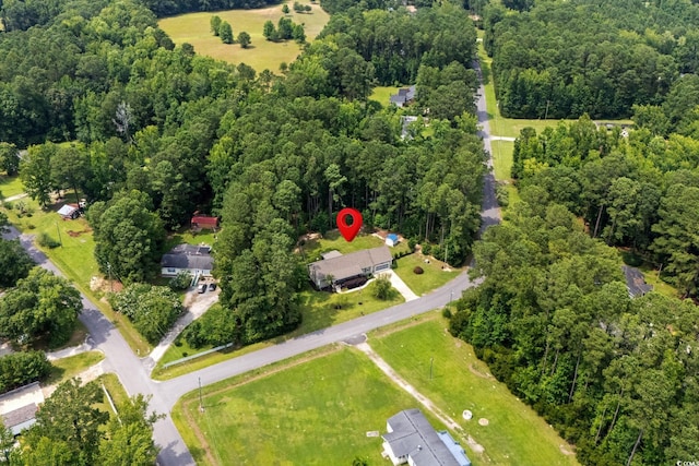 2135 Starduster Ln, Little River, SC 29566 - view of property location with a heavily wooded area