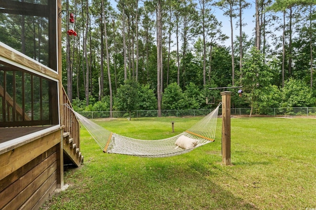 2135 Starduster Ln, Little River, SC 29566 - view of yard featuring stairs