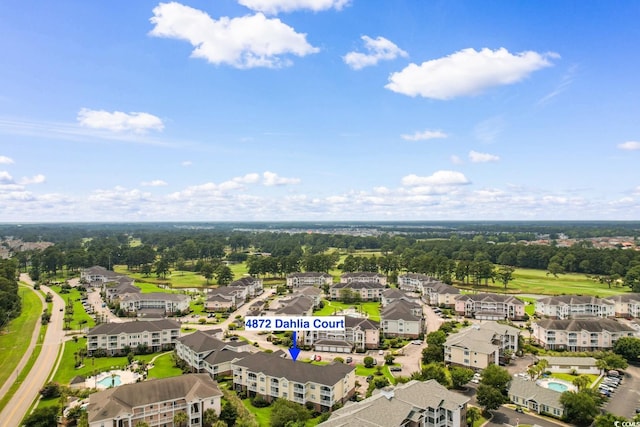 4872 Dahlia Ct Unit 305, Myrtle Beach, SC 29577 - aerial perspective of suburban area