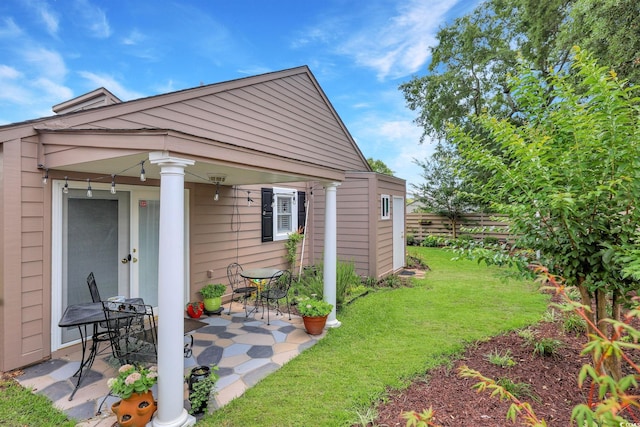 709 Jerdon Cir N, Myrtle Beach, SC 29582 - view of yard featuring a patio