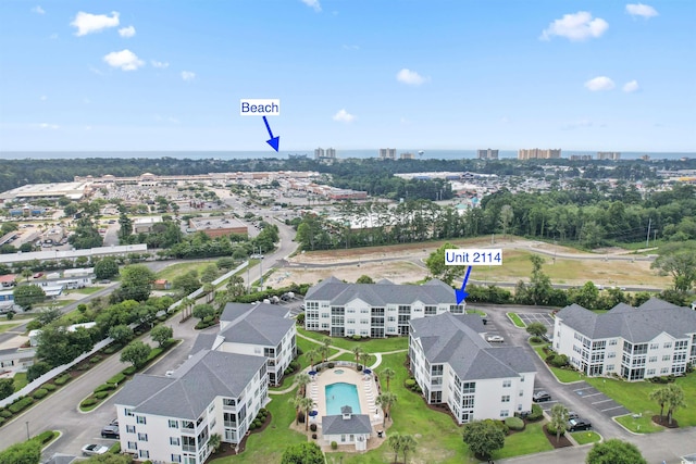 901 W Port Dr Unit 2114, North Myrtle Beach, SC 29582 - view of urban area featuring a pool