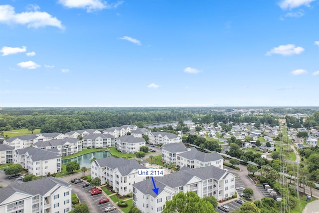 901 W Port Dr Unit 2114, North Myrtle Beach, SC 29582 - aerial perspective of suburban area with a nearby body of water
