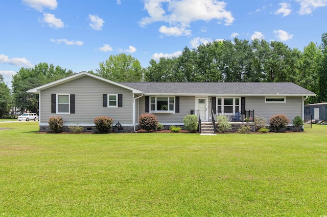 241 Fannie B Rd, Conway, SC 29526 - ranch-style home featuring a front yard and crawl space