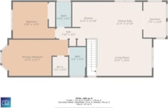 670 2nd Ave N, North Myrtle Beach, SC 29582 - view of floor plan / room layout