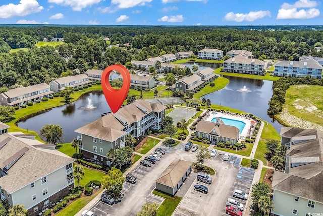 300 Kiskadee Loop Unit K, Conway, SC 29526 - drone / aerial view of a large body of water