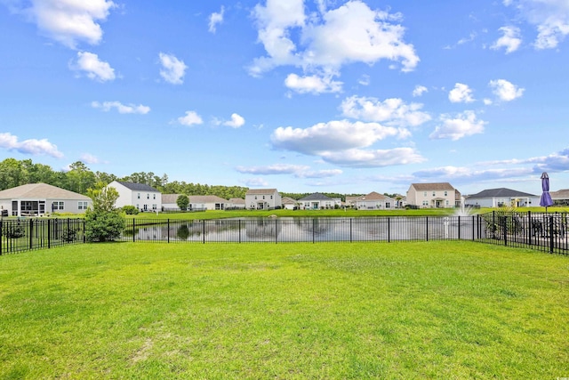 317 Truce St, Myrtle Beach, SC 29588 - view of yard featuring a residential view and a water view