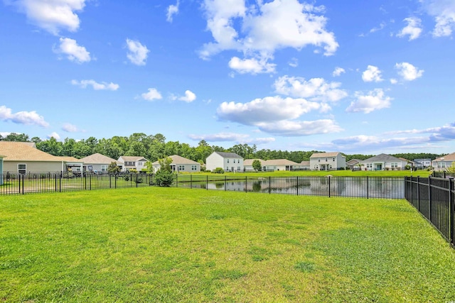 317 Truce St, Myrtle Beach, SC 29588 - fenced backyard featuring a residential view and a water view