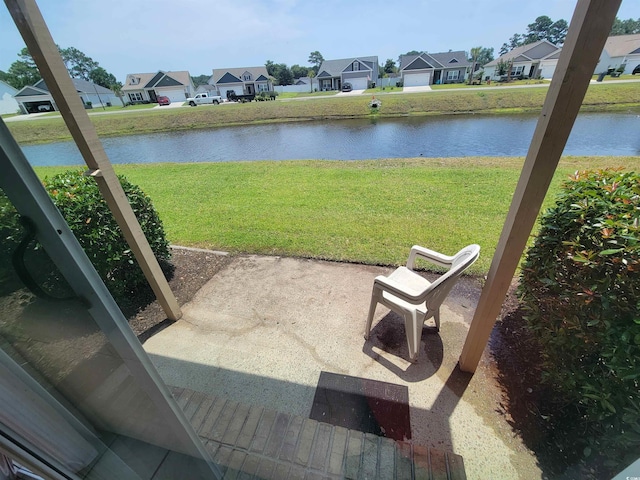 207 Double Eagle Dr Unit E-1, Surfside Beach, SC 29575 - water view with nearby suburban area