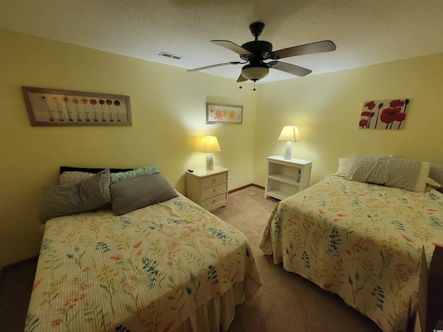 207 Double Eagle Dr Unit E-1, Surfside Beach, SC 29575 - bedroom with carpet floors and ceiling fan