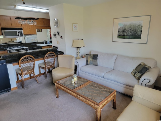 207 Double Eagle Dr Unit E-1, Surfside Beach, SC 29575 - living area featuring carpet flooring