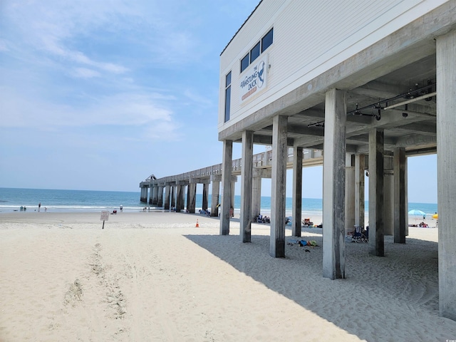 207 Double Eagle Dr Unit E-1, Surfside Beach, SC 29575 - view of property's community with view of water and beach