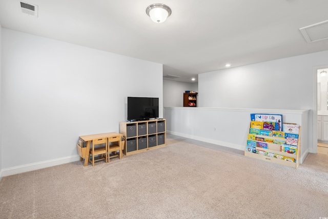 405 Spring View Ct, Little River, SC 29566 - playroom with carpet flooring and recessed lighting