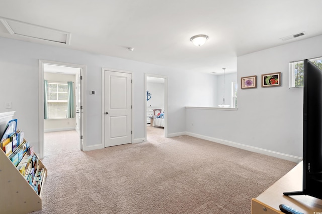 405 Spring View Ct, Little River, SC 29566 - game room featuring carpet floors and baseboards