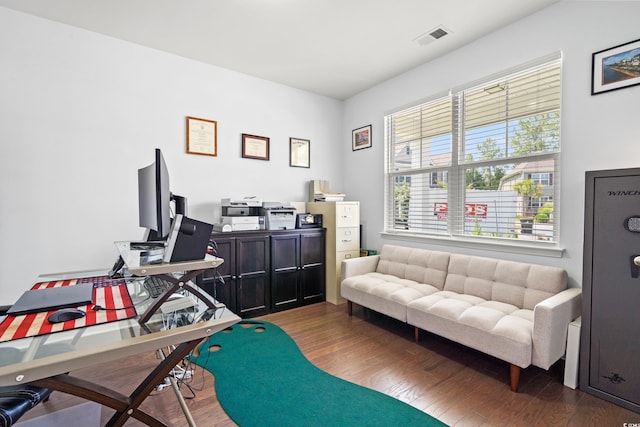 405 Spring View Ct, Little River, SC 29566 - office space with wood finished floors