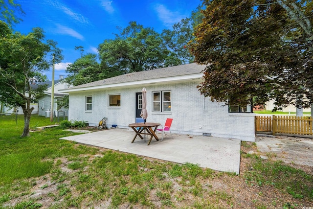 4325 Ellis Ave, Little River, SC 29566 - back of house with a patio and brick siding