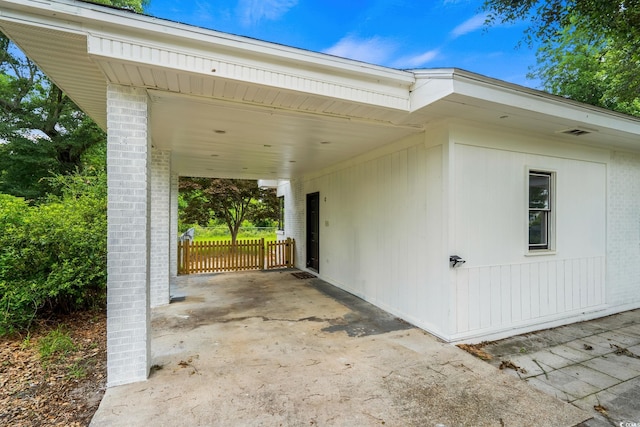 4325 Ellis Ave, Little River, SC 29566 - view of patio / terrace with a carport
