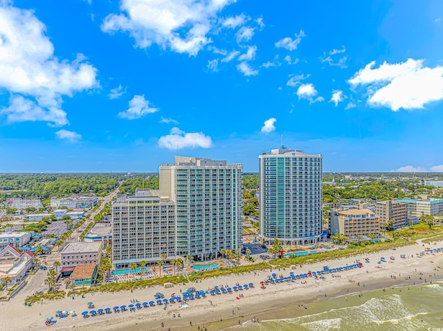 201 S Ocean Blvd Unit 616, Myrtle Beach, SC 29577 - bird's eye view of expansive beach