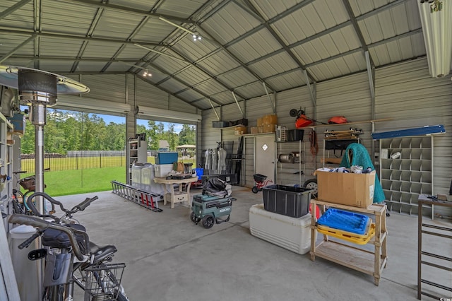 1253 Kenworth Cir, Conway, SC 29526 - garage with metal wall