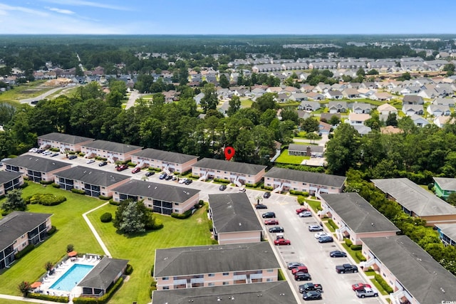 1101 2nd Ave N Unit 1501, Surfside Beach, SC 29575 - bird's eye view of a pool area