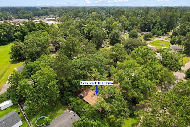 1272 Park Hill Dr, Conway, SC 29526 - drone / aerial view of a heavily wooded area