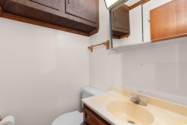 1272 Park Hill Dr, Conway, SC 29526 - half bathroom featuring toilet and vanity