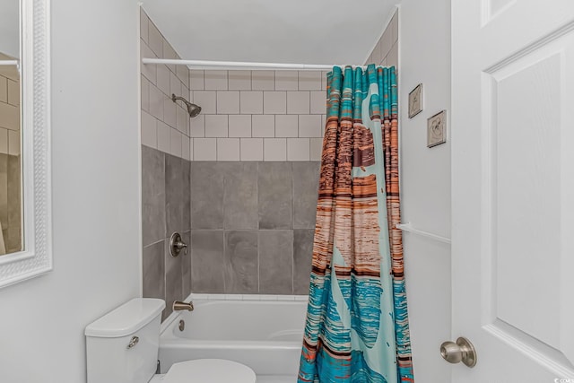 175 Cypress Ln, Little River, SC 29566 - full bathroom with toilet and shower / bath combo with shower curtain