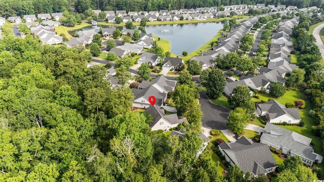 5008 Hayes Bay Ct, Murrells Inlet, SC 29576 - aerial perspective of suburban area featuring a large body of water