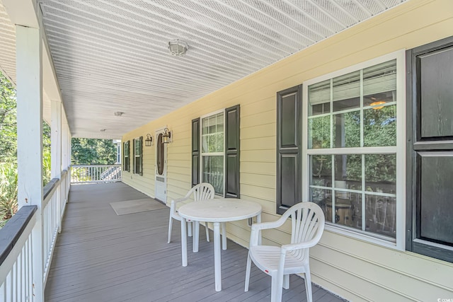1176 Old Plantation Dr, Pawleys Island, SC 29585 - view of wooden porch