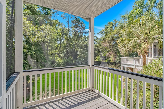 1176 Old Plantation Dr, Pawleys Island, SC 29585 - deck with a yard