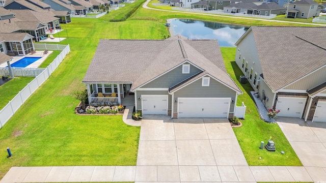892 Harrison Mill St, Myrtle Beach, SC 29579 - aerial view of residential area featuring a large body of water