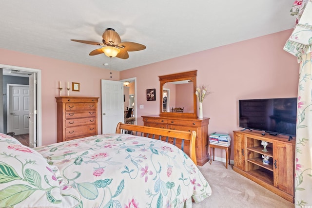 2783 Sanctuary Blvd, Conway, SC 29526 - carpeted bedroom with a ceiling fan and baseboards