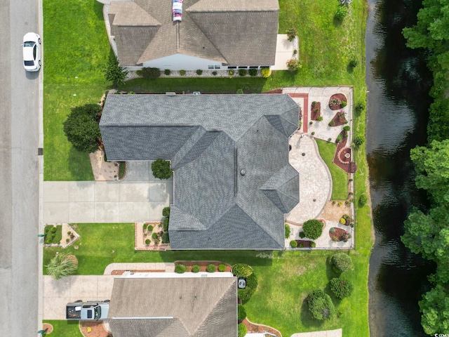 5904 Bridlewood Rd, North Myrtle Beach, SC 29582 - drone / aerial view of a large body of water