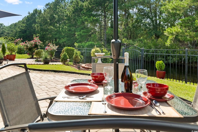 5904 Bridlewood Rd, North Myrtle Beach, SC 29582 - view of patio