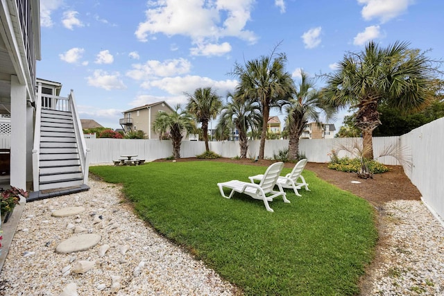 30462NDAVE N 62nd Ave N, North Myrtle Beach, SC 29582 - fenced backyard featuring stairway