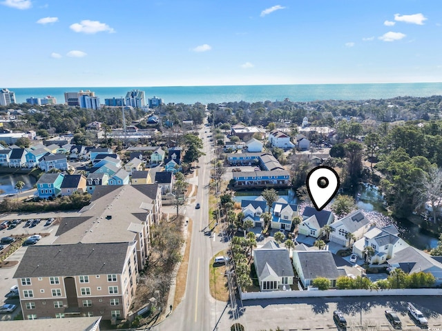 6624 Lagoon Pl, Myrtle Beach, SC 29572 - aerial view of residential area with a large body of water