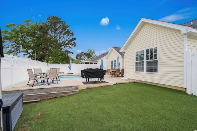 2395 Morlynn Dr, Myrtle Beach, SC 29577 - fenced backyard featuring outdoor dining space, a deck, and a patio