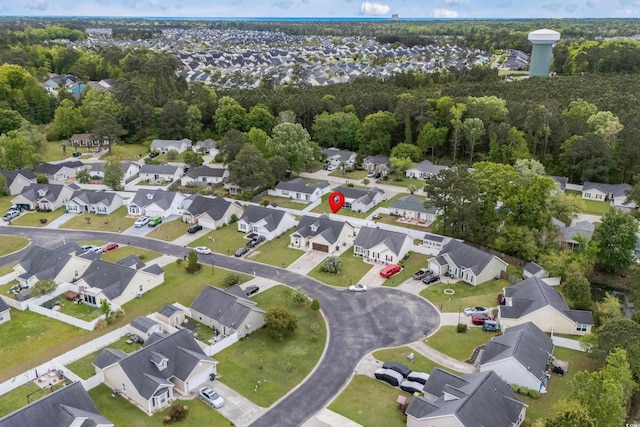 2395 Morlynn Dr, Myrtle Beach, SC 29577 - aerial view of property and surrounding area with nearby suburban area