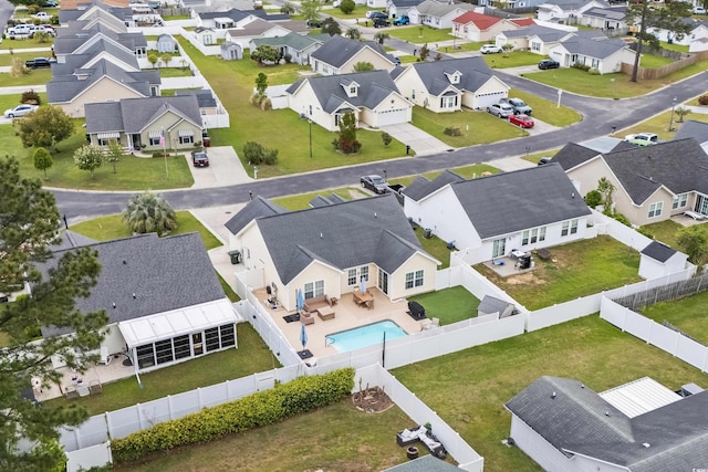 2395 Morlynn Dr, Myrtle Beach, SC 29577 - aerial perspective of suburban area featuring a pool area